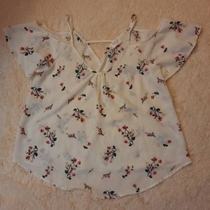 Sienna Sky Open Shoulder Top